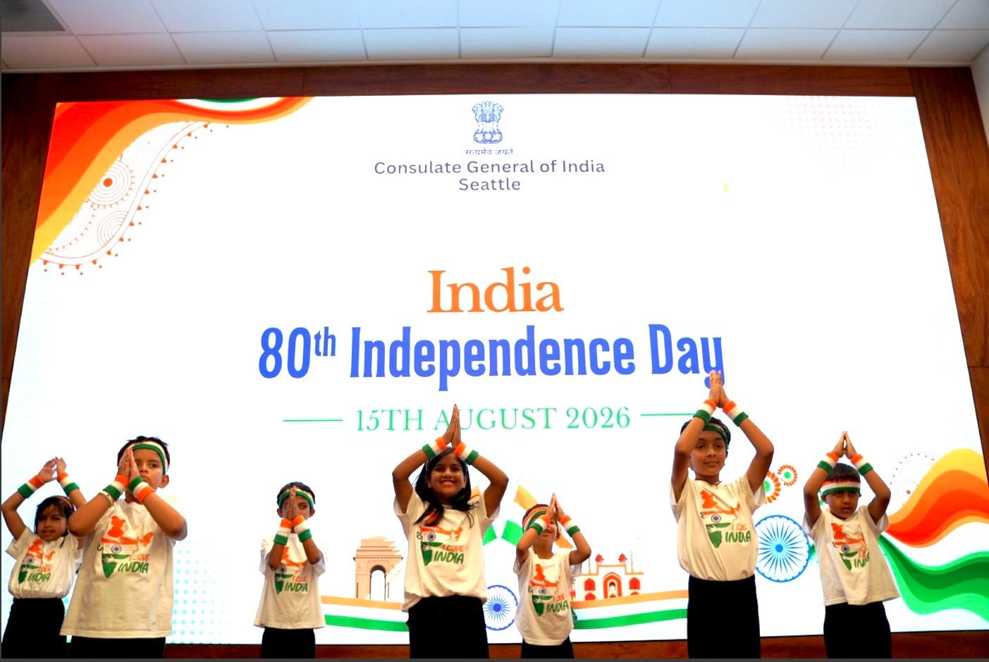  Celebrating 80th Anniversary of India's Independence in Seattle!