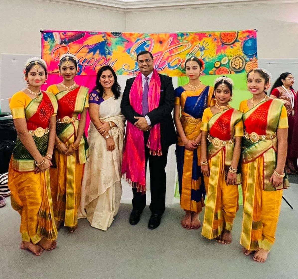  Utsav Holi Celebration at Washington State Senate in Olympia (15 February 2024)
