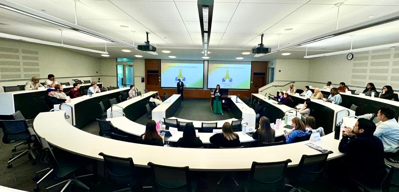  Presentation on India-US relations at concluding session of Doing Business with India at Foster School of Business, University of Washington (2 June 2025, Seattle)