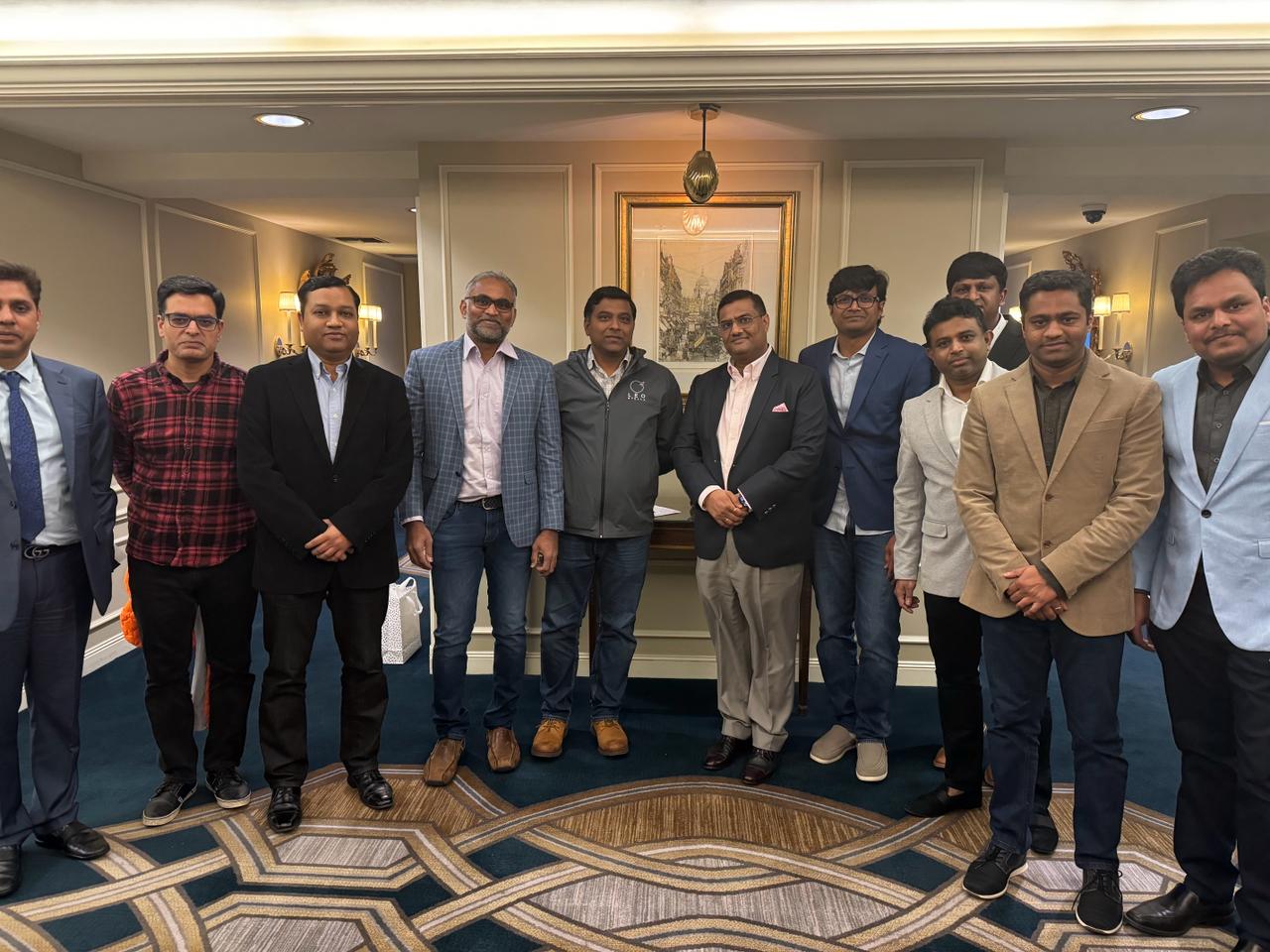  Meeting with Indian Cultural Association of Maplewood 