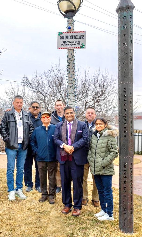  Commemoration of Mahatma Gandhi in Bismarck, North Dakota (27 February 2026)