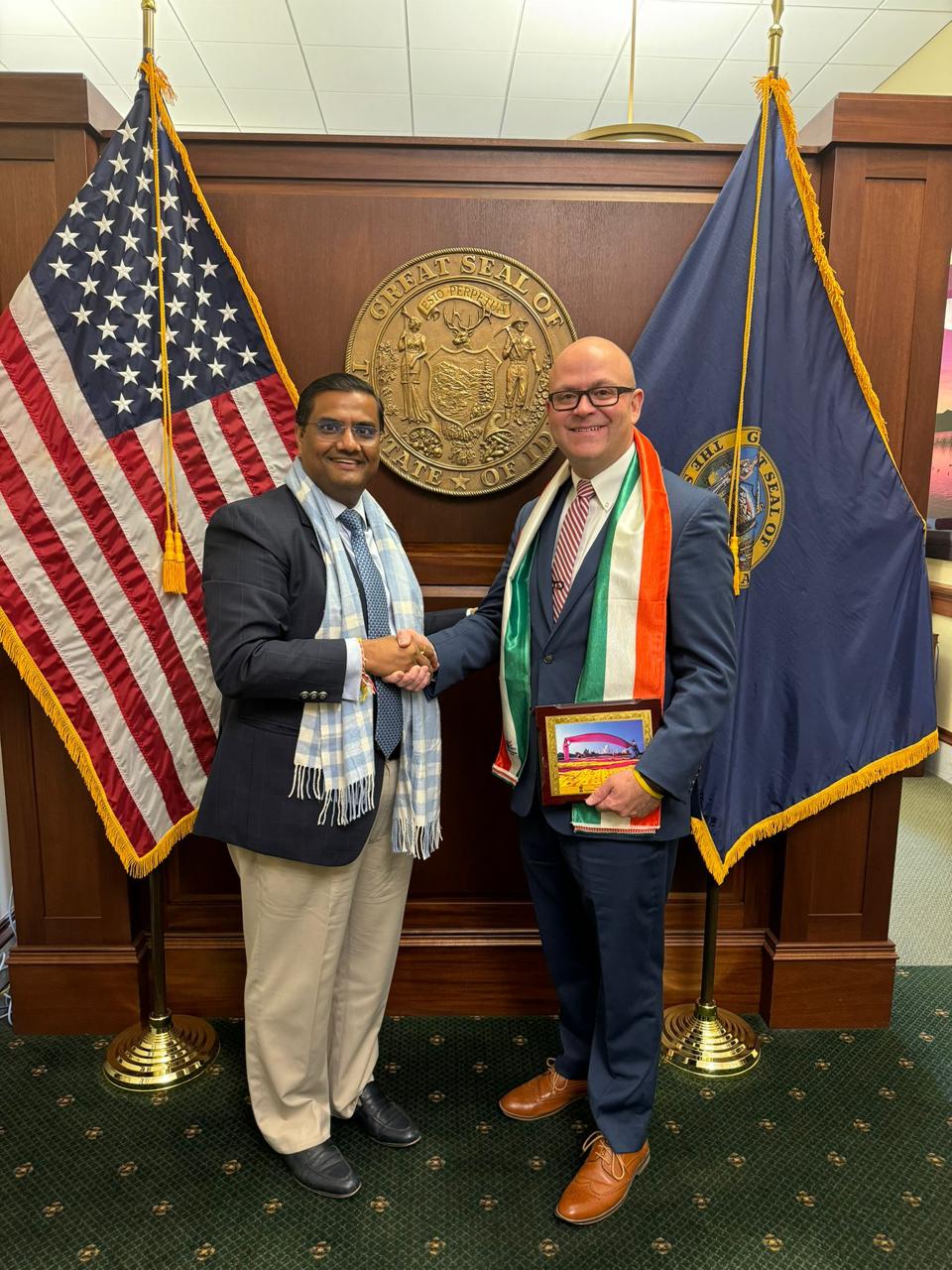  Meeting with Secretary of State Phil McGrane (15 November 2024, Boise)