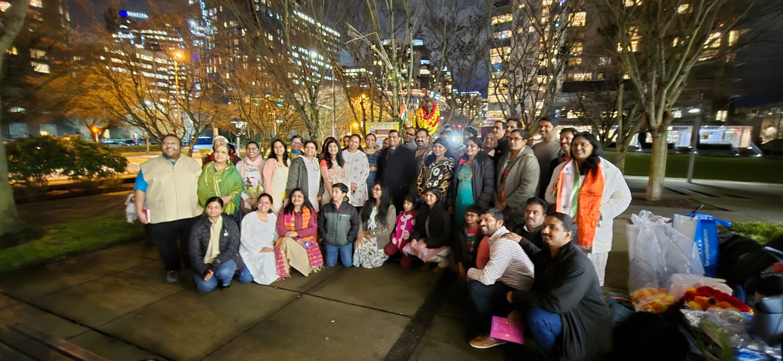  Commemoration of Gandhi ji’s Punya Tithi at Bellevue Public Library