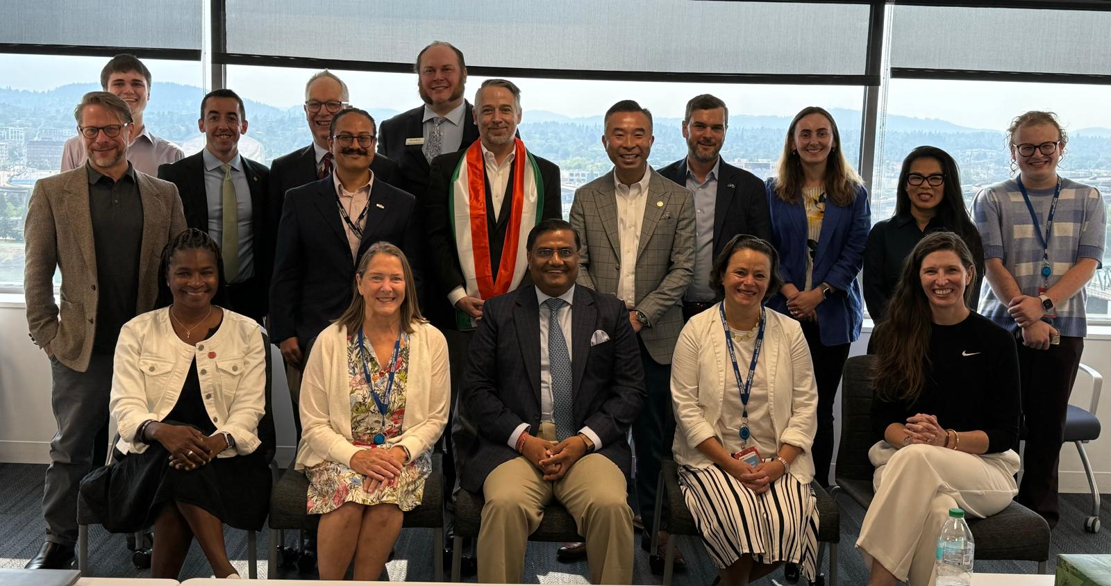  Meeting with Members of the Portland Metro Chamber of Commerce (9 August 2024, Portland).