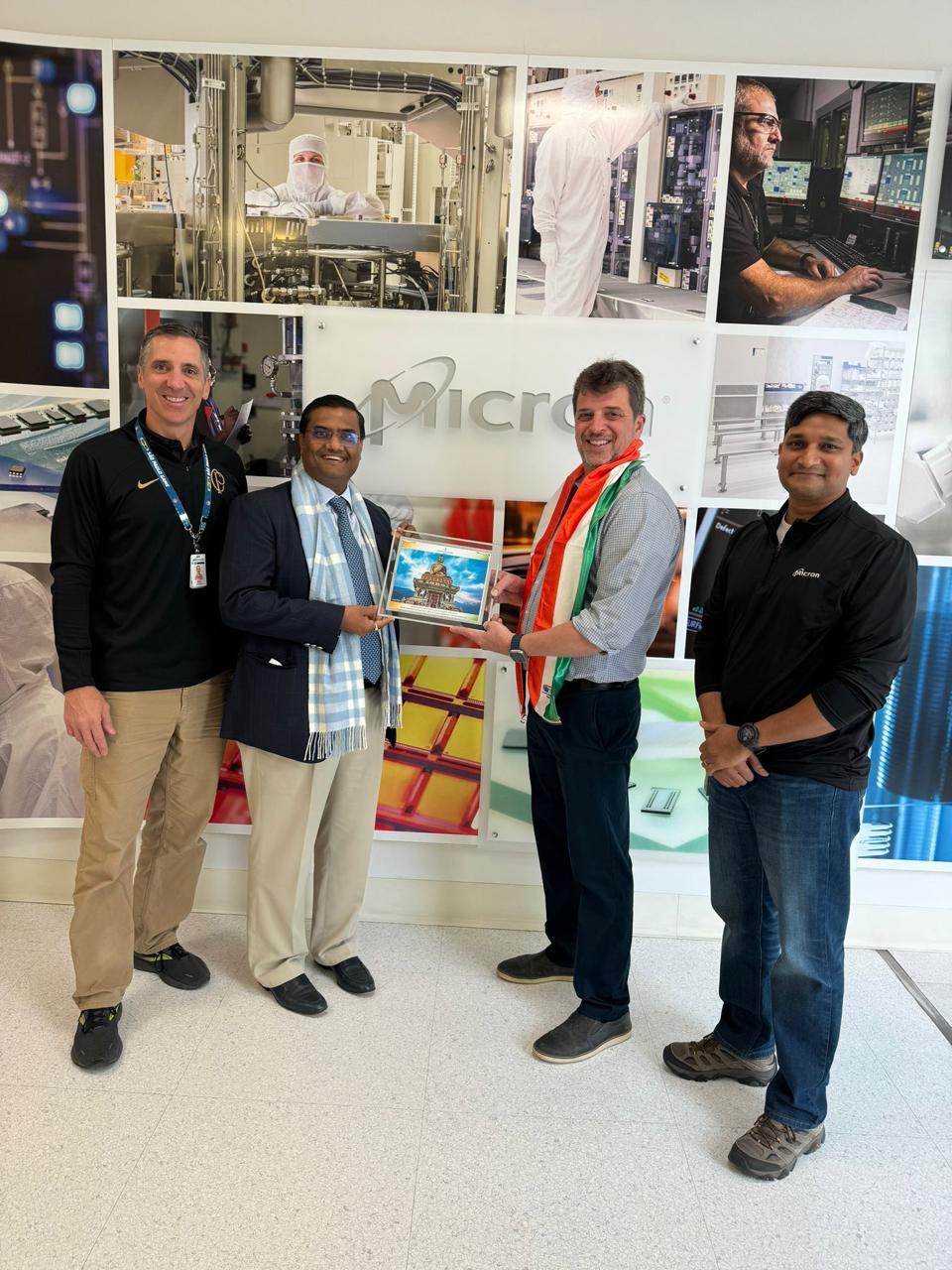  Meeting with Mr. Russ Meyer, Sr. VP, Micron Technology and visit to their facilities ( 15 November 2024, Boise)