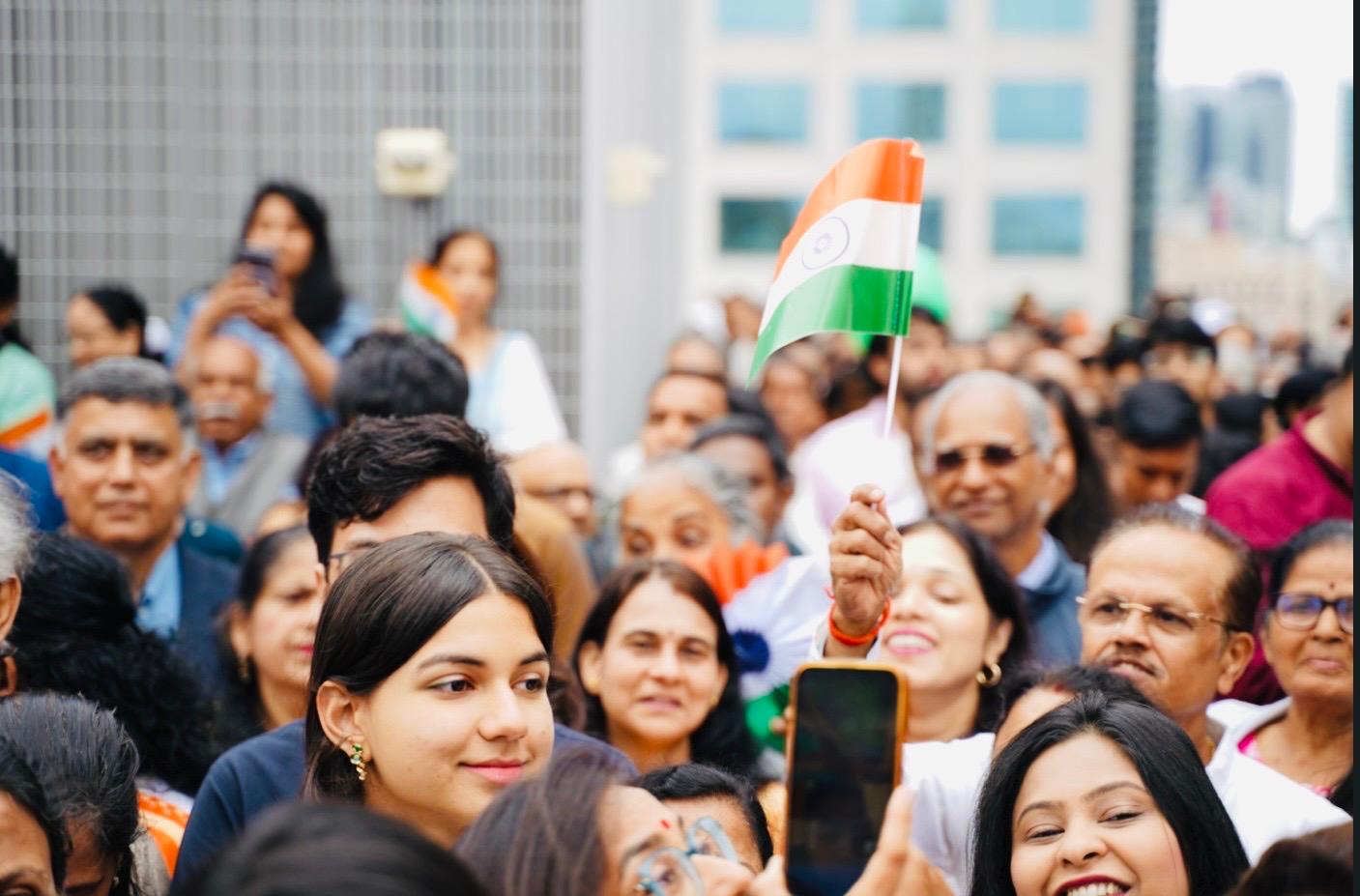  Tiranga hoisted atop the Federal Reserve Building in Seattle!