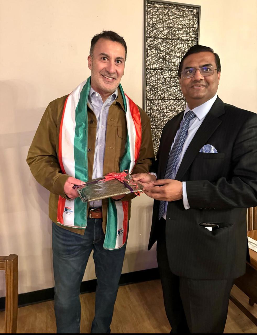  Meetine with Mr. Salim Nice, Mayor of Mercer Island 