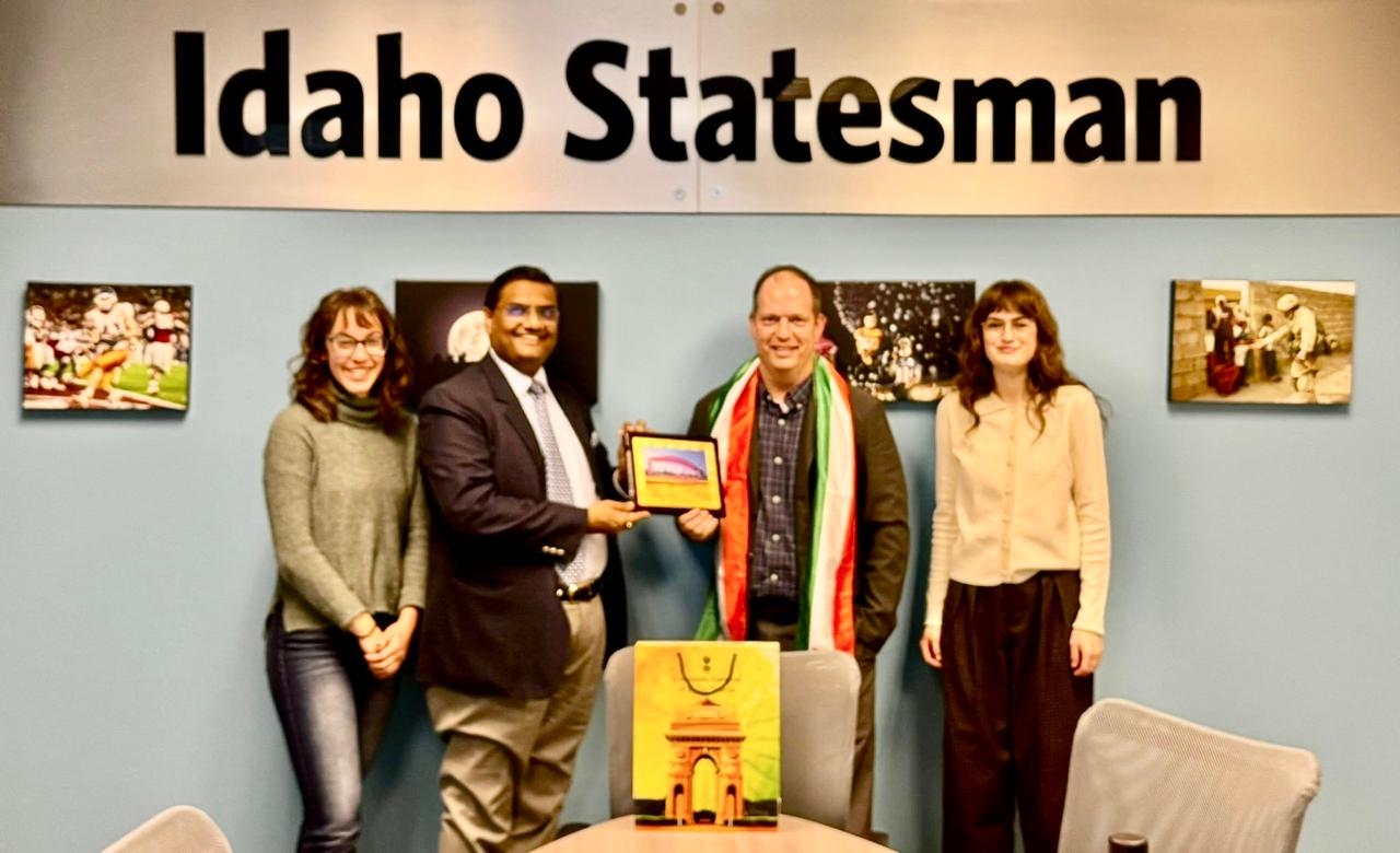  Meeting with Mr. Chadd Cripe, Editor of Idaho Statesman (14 November 2024, Boise)
