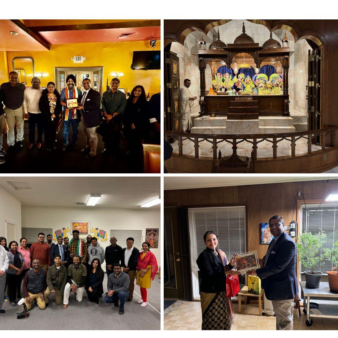  Interaction with Indian Community and ISKCON Temple Leadership ( 14 November 2024, Boise)