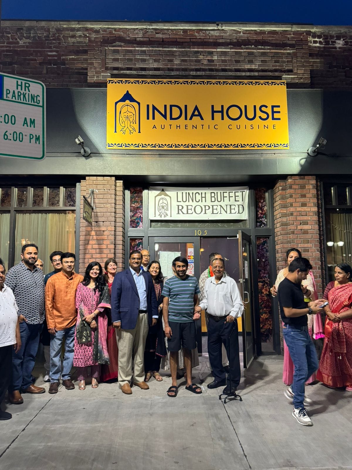  Community Reception hosted by Indian community at India House Restaurant (18 July 2024, Wenatchee)