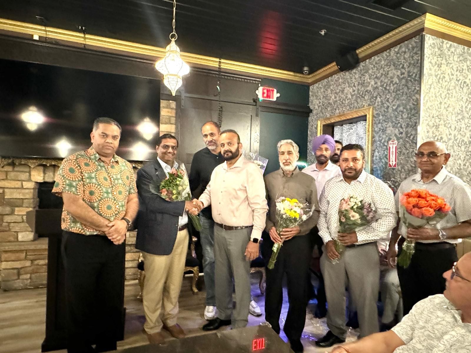  Community Reception hosted by Indian community at Maharaja Restaurant ( 19 July 2024, Tri Cities)