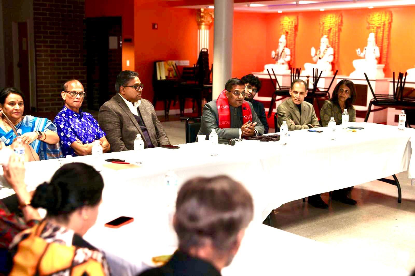  Engagement with Indian American community leaders of Nebraska (05 November 2025)
