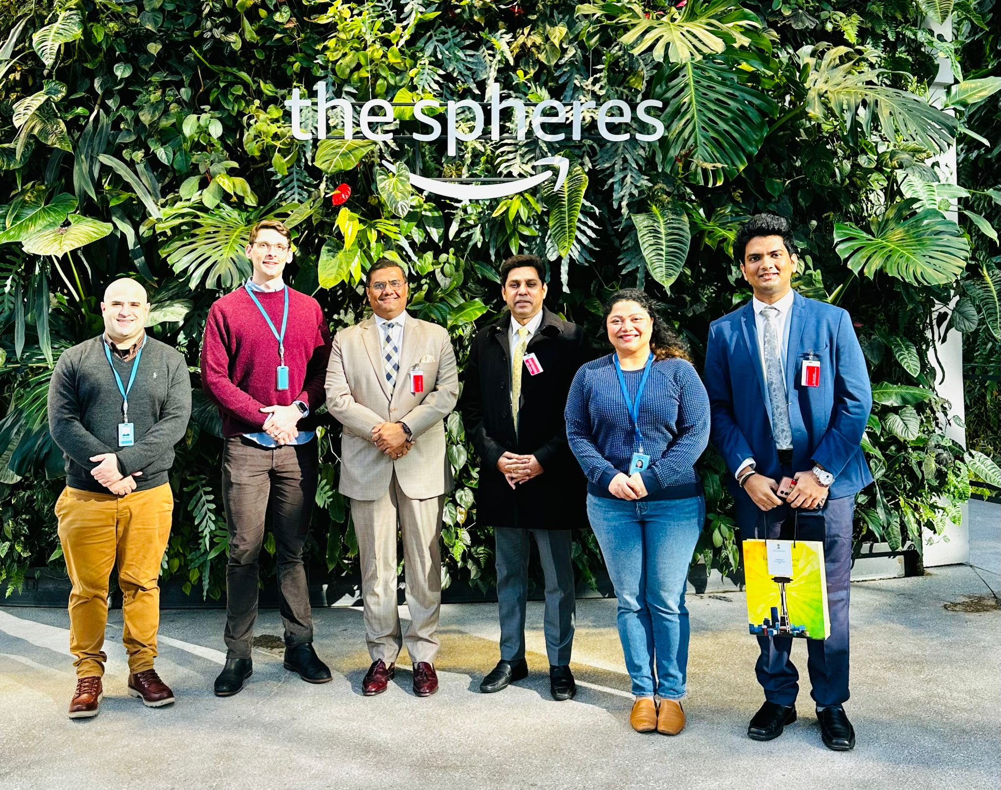  Meeting at Amazon HQ1 - Headquarters in Seattle ( 22 February 2024)