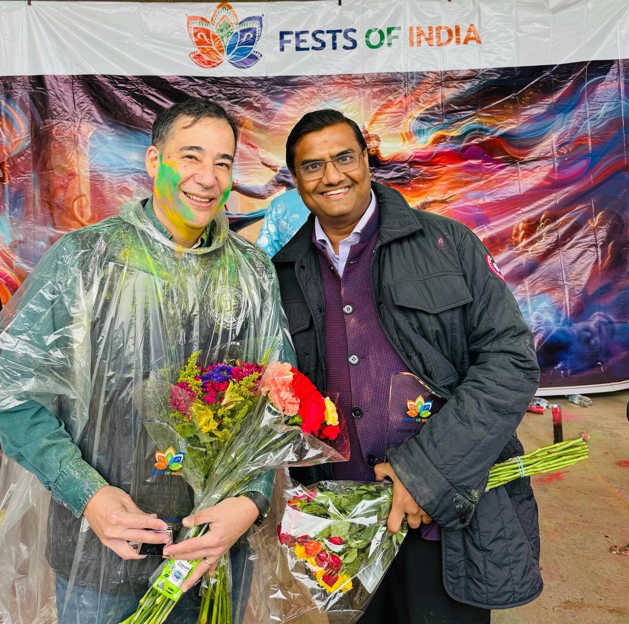  Holi Celebrations by Fests of India at Snohomish - with Steve Hobbs, Secretary of Washington State ( 23 March 2024)