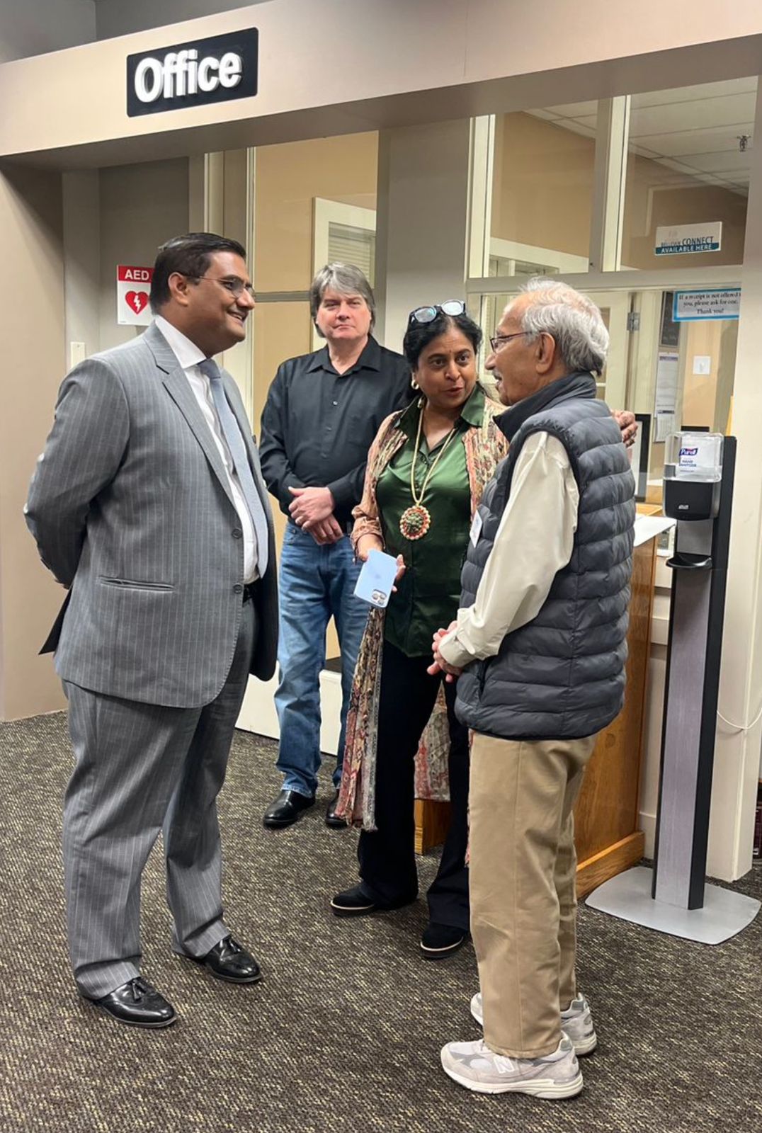  Interaction with Indian American Community Services (IACS) - elders of the Indian Community in Redmond (14 March 2024)