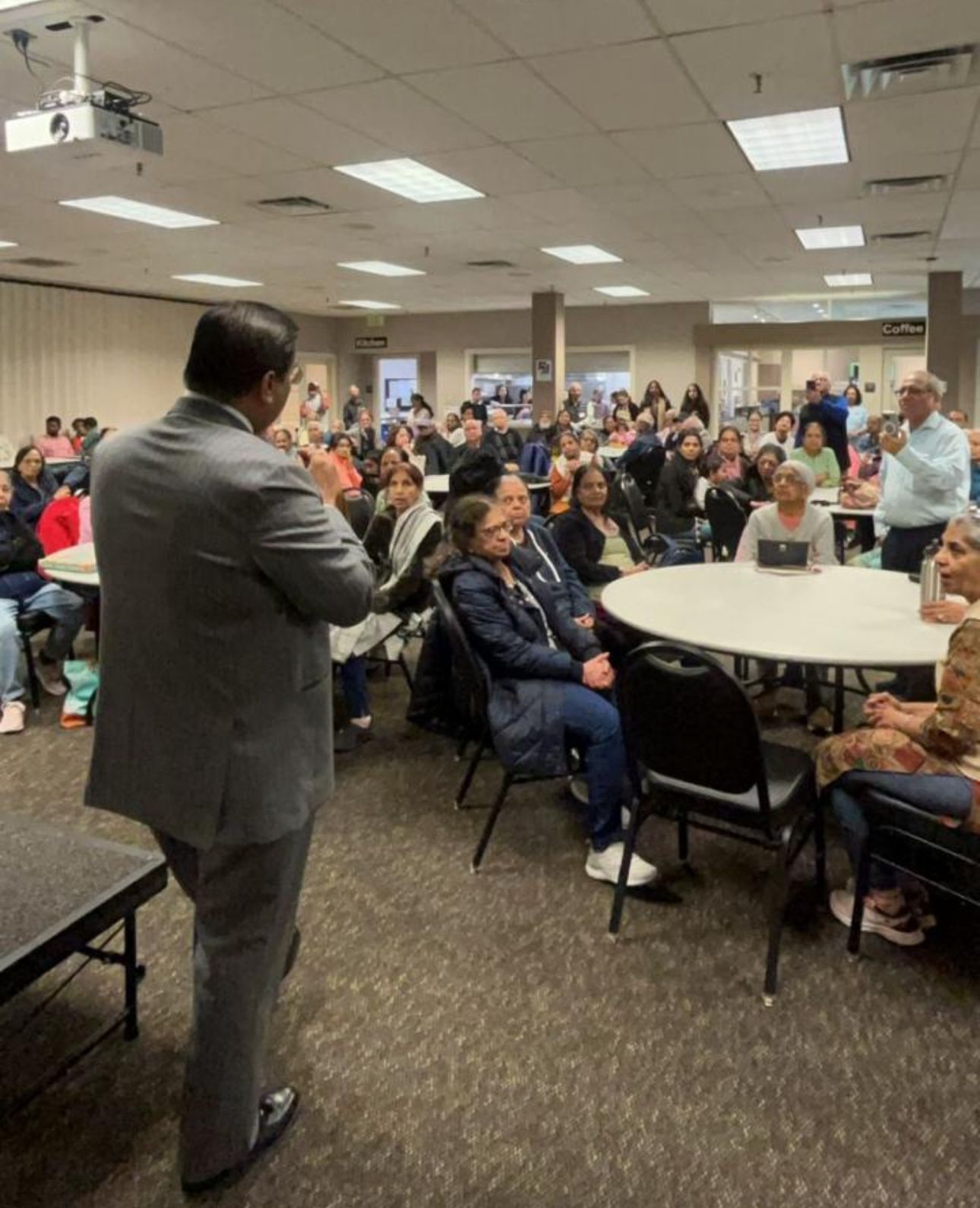  Interaction with Indian American Community Services (IACS) - elders of the Indian Community in Redmond (14 March 2024)