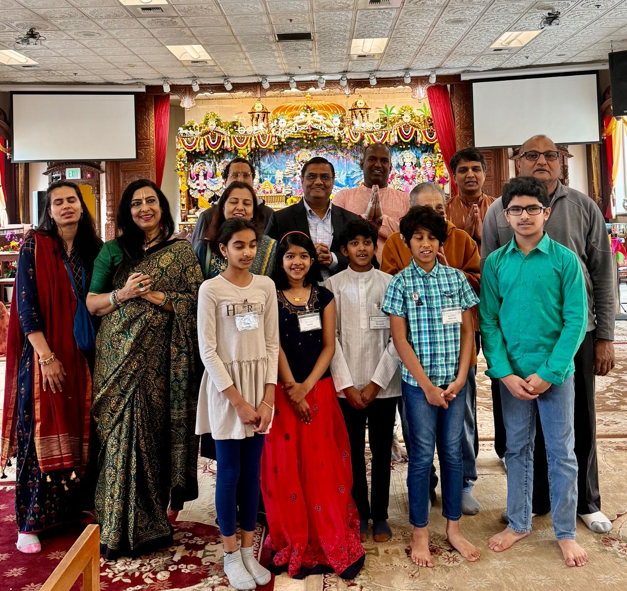  Ramotsav celebrations with an exhibition of Ramayana scenery at ISKCON Temple (Sammamish, 20th April 2024)