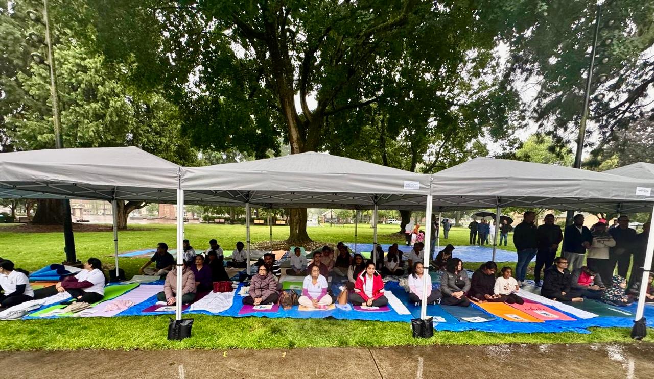  11th International Day of Yoga celebrations at Vancouver, Washington (21 June, 2025)