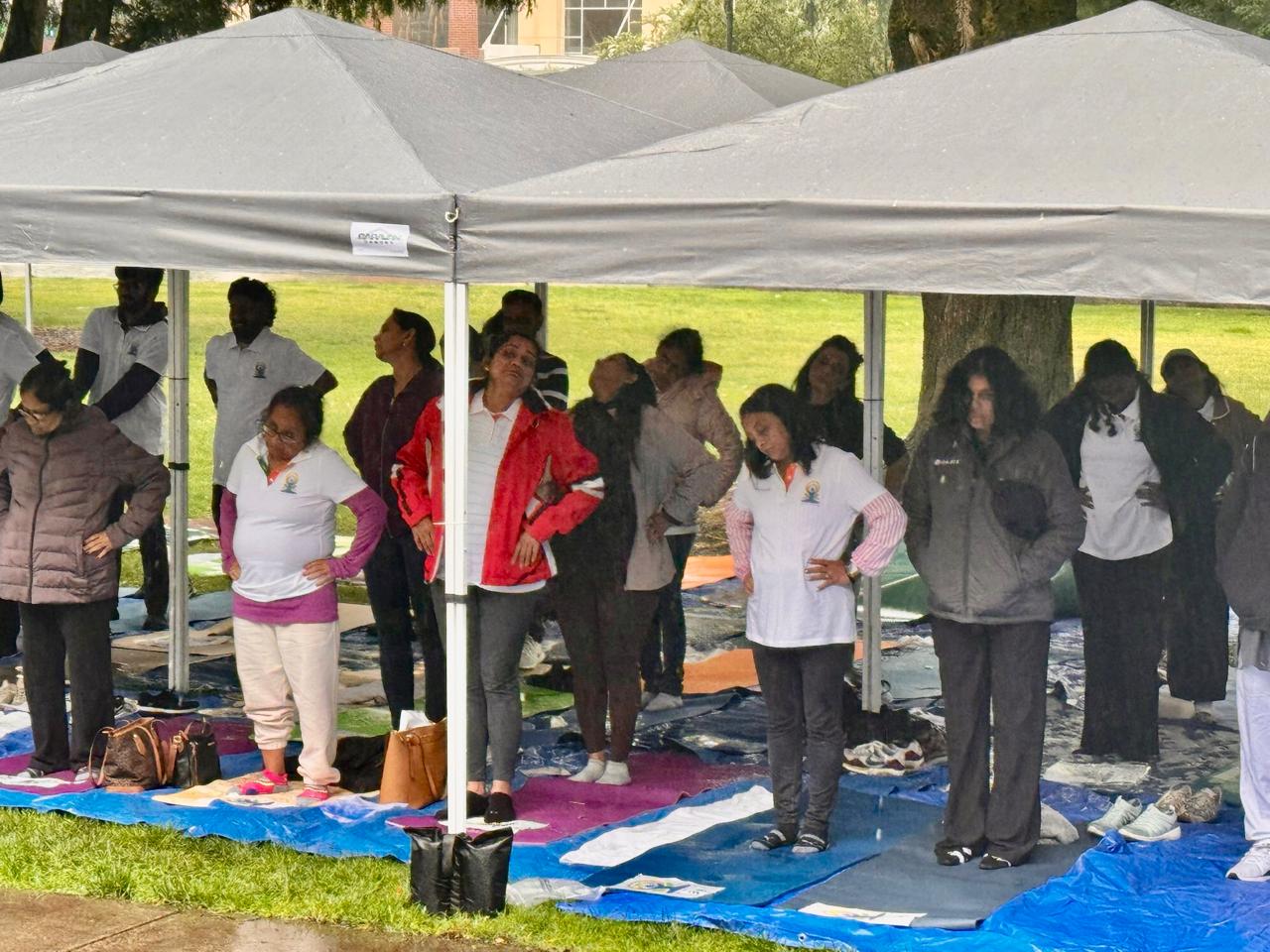  11th International Day of Yoga celebrations at Vancouver, Washington (21 June, 2025)