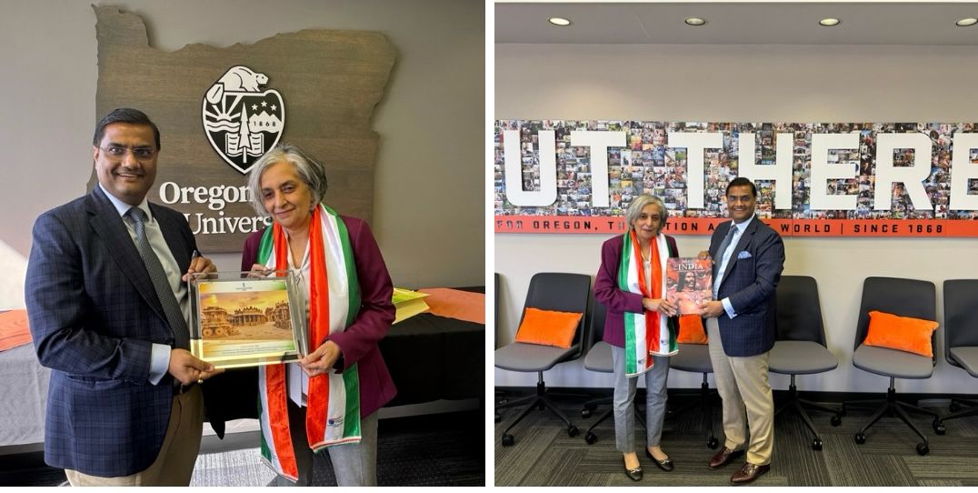  Meeting with President of Oregon State University, Dr. Jayathi Murthy ( 13 March 2025, Corvallis, Oregon)