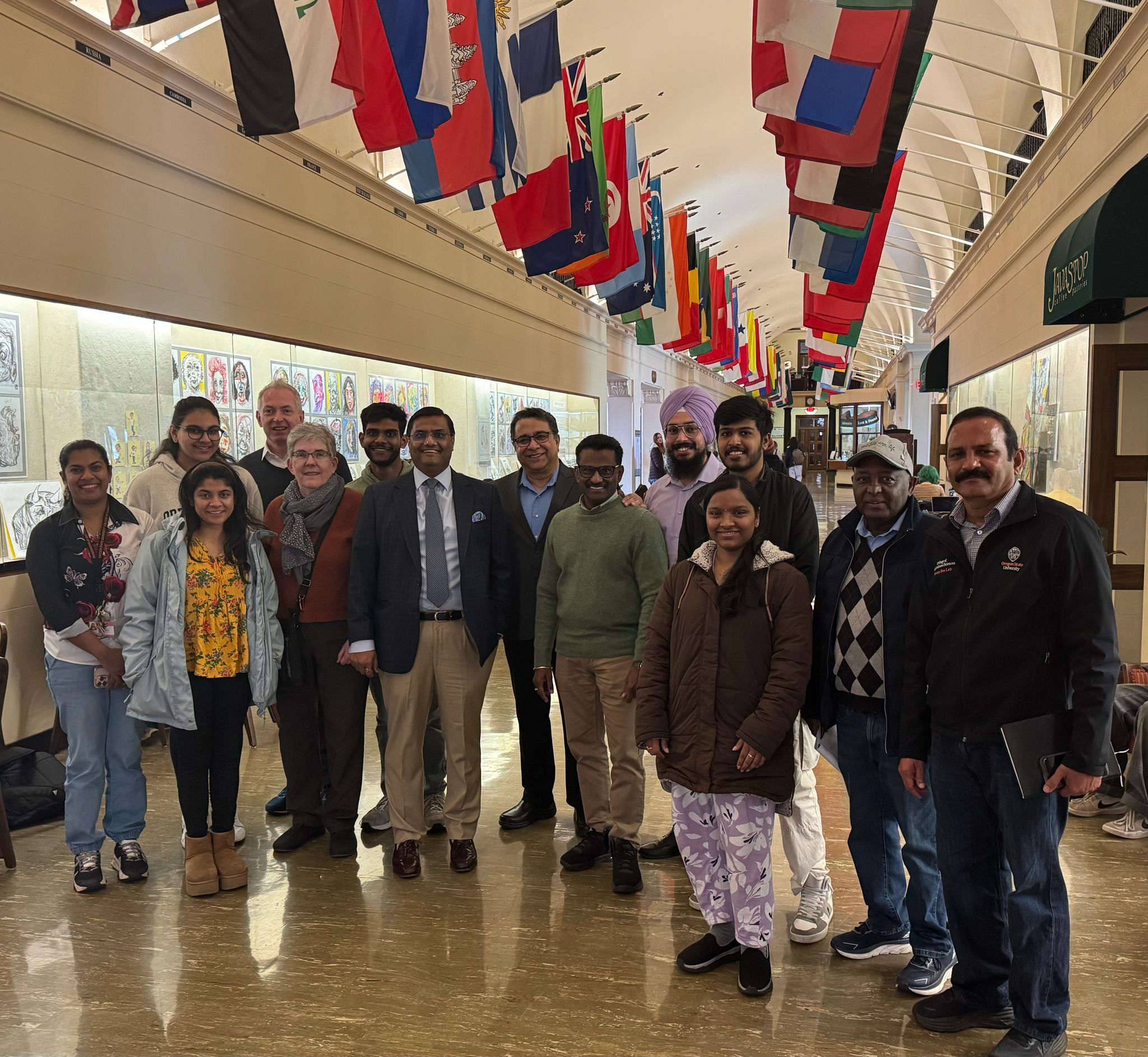  Meeting with Indian Students and faculty members at the Oregon State University (13 March, 2025, Corvallis, Oregon)