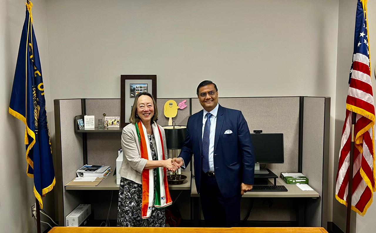  Indian Consulate’s outreach with Oregon State (12 April 2024, Oregon)