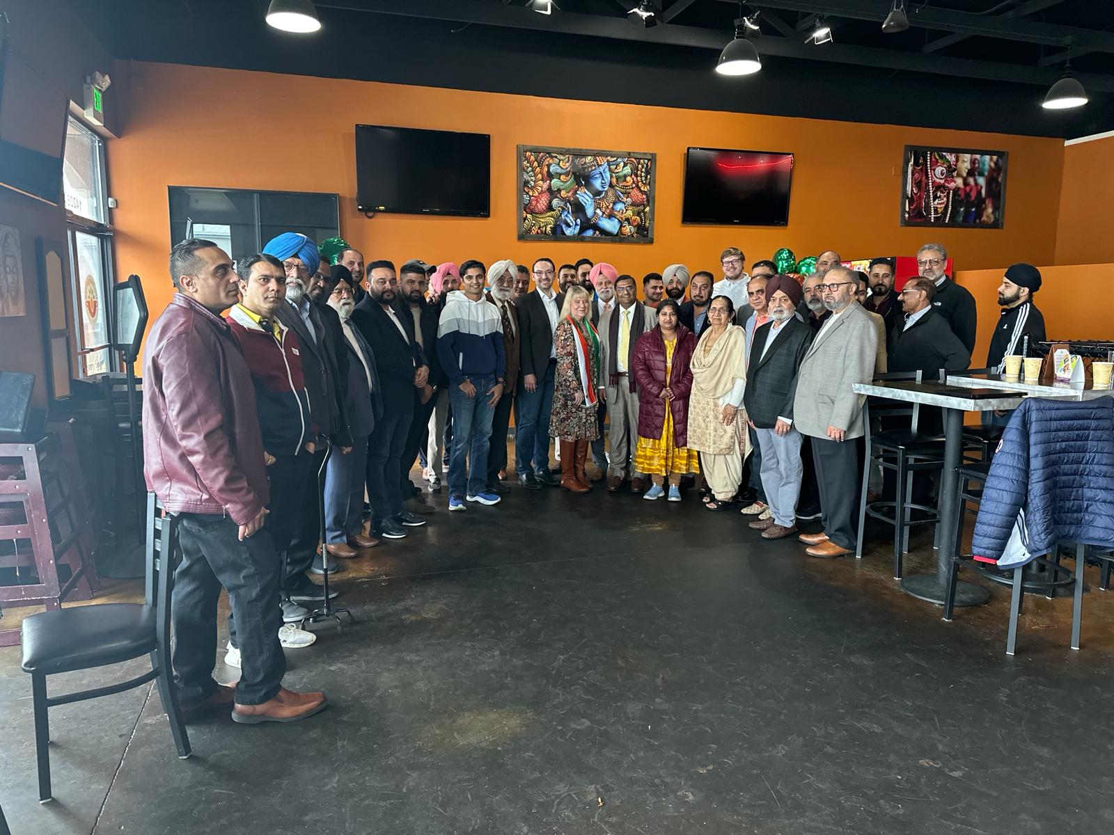  Meeting with Mayor of Spokane Valley along with Indian community members