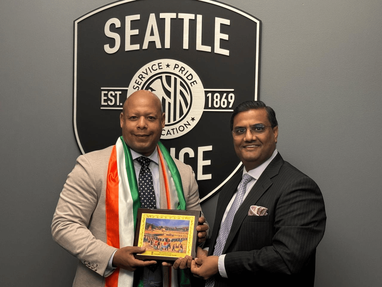  Meeting with Chief Shon Barnes, Chief of Seattle Police (10 February 2025, Seattle)