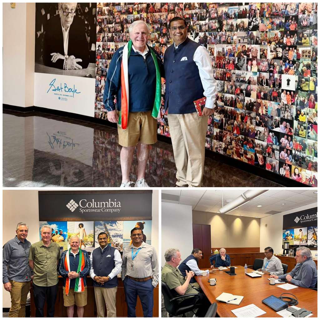  Meeting with Columbia Sportswear CEO in Portland