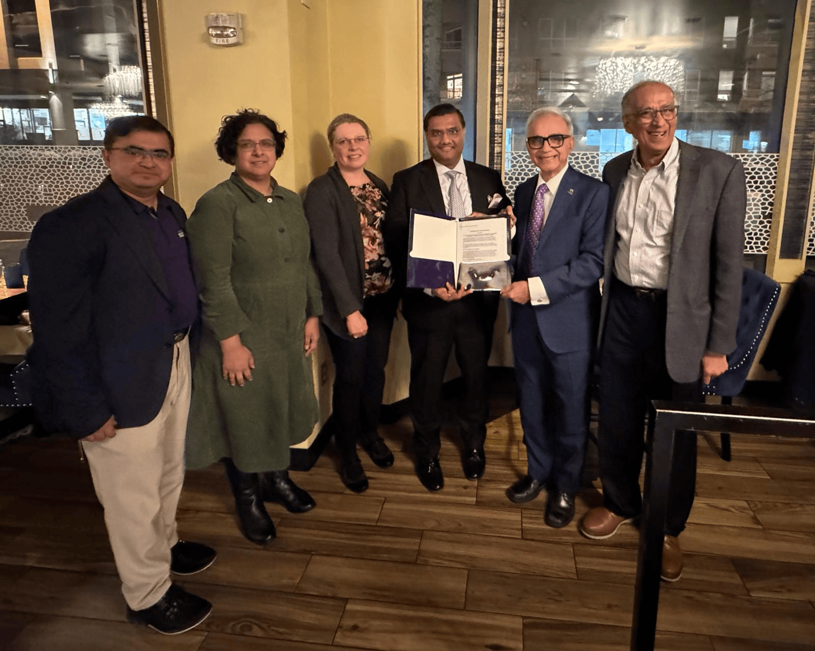  MoU Exchange between University of Washington and KIIT, Orissa (10 February 2025, Bellevue)