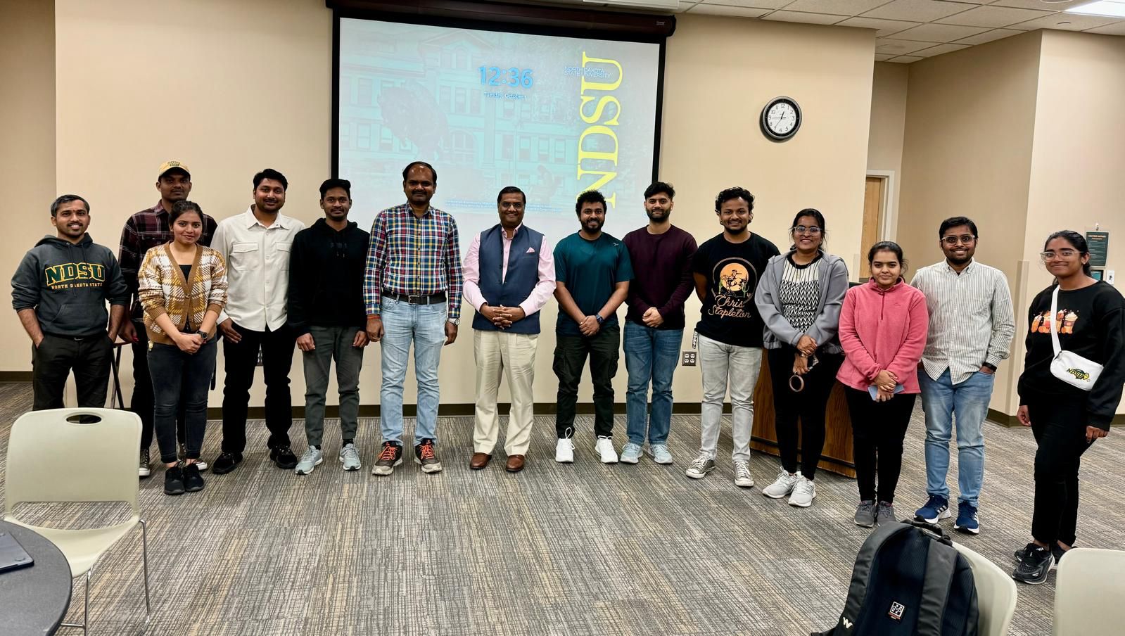 Meeting with Indian Student Association and its members at NDSU (1 October 2024, Fargo)