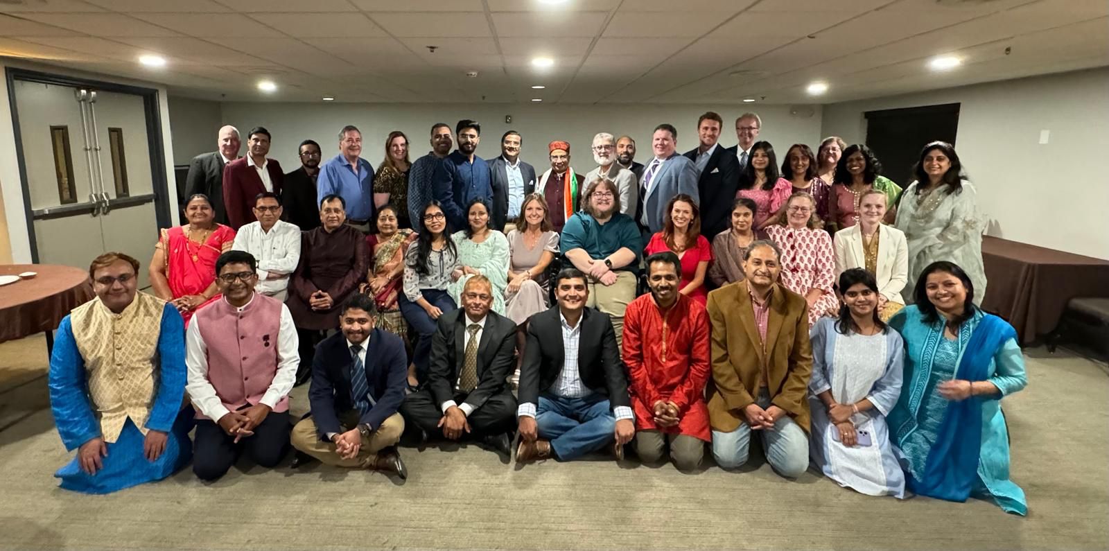   Welcome Reception hosted by Indian community leaders in Bismarck (29 September 2024, Bismarck)
