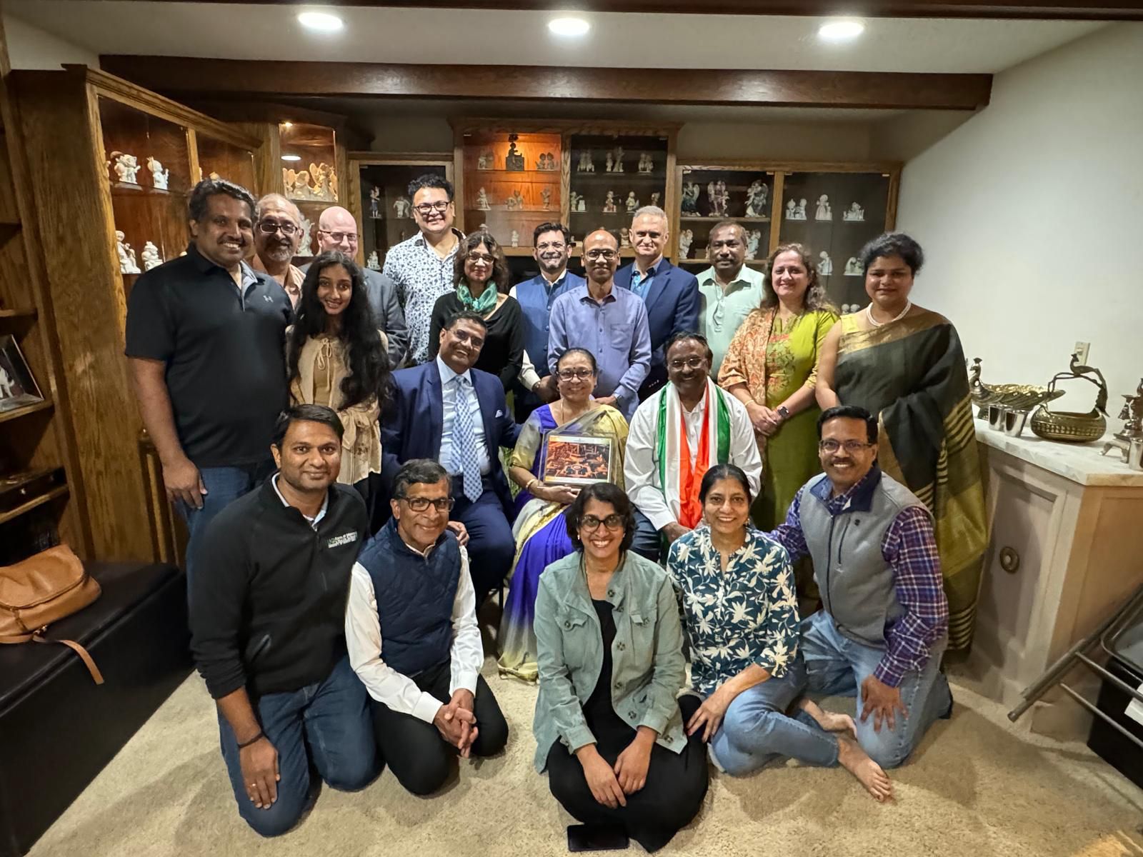  Community Reception hosted by Association of Indo American Association of Great Plains (IAAGP) in Fargo ( 30 September 2024, Fargo)