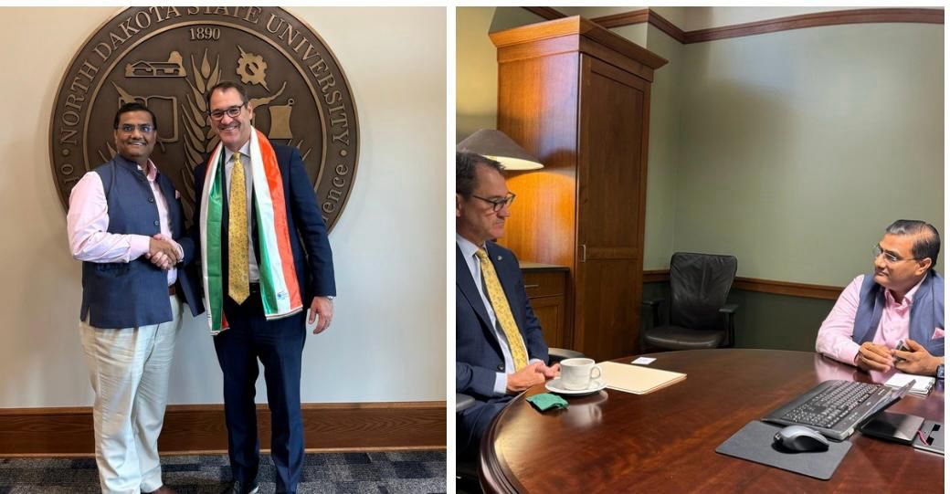  Meeting with Mr. David Cook, President of North Dakota State University - NDSU ( 1 October 2024, Fargo)
