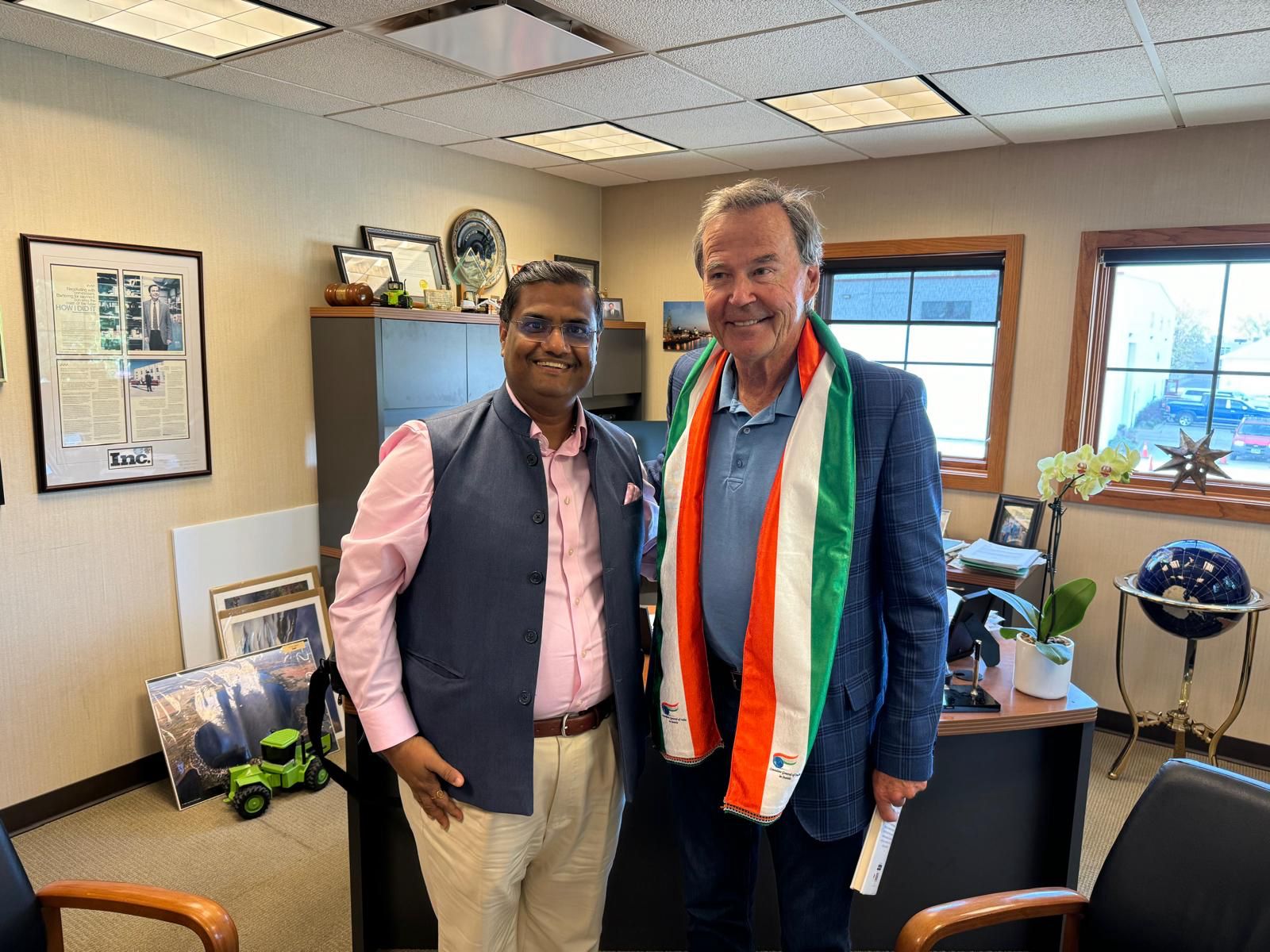  Meeting with Mr. Howard Dahl, Chairman of Amity Technology and Farm QA ( 1 October 2024, Fargo)