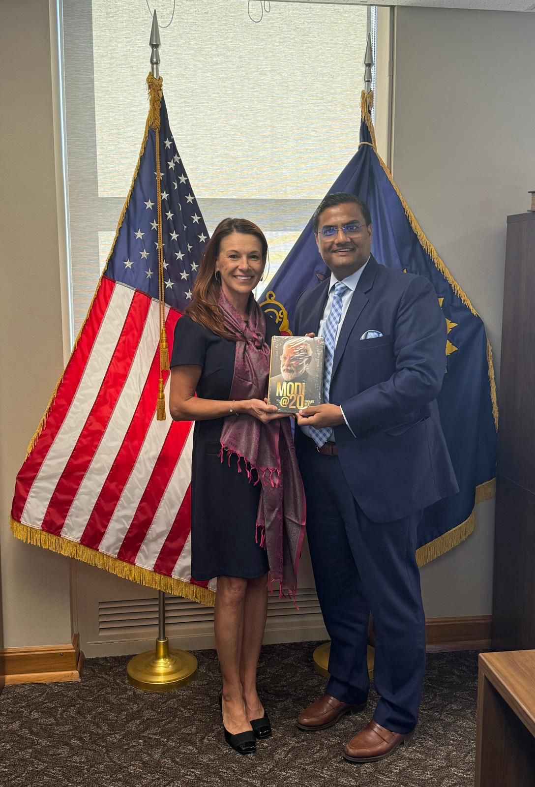   Meeting with Ms. Kirsten Baesler, Superintendent of Public Instruction at State Capitol Building ( 30 September 2024, Bismarck)