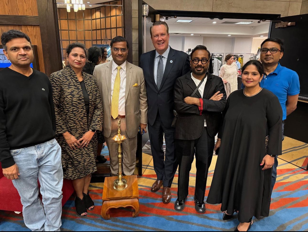  Exhibit on Indian Textiles and Weaves organised by Raw Mango ( 4 October 2024, Bellevue)
