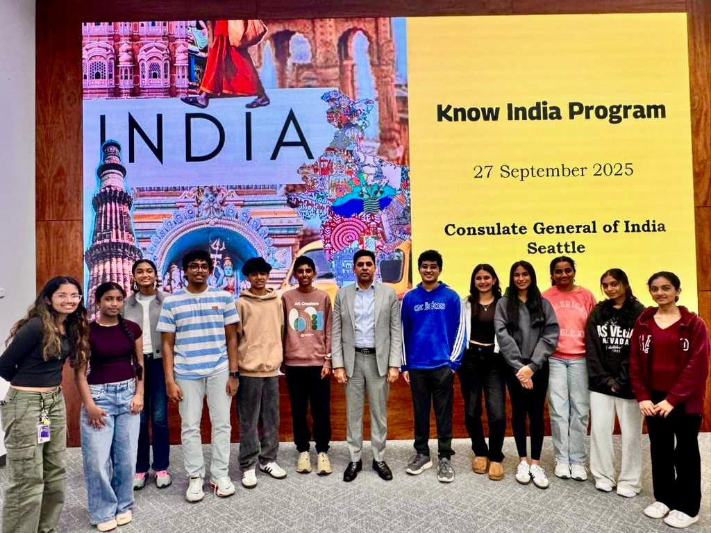  CGI Seattle Hosts “Know India Programme” Session for Young Indian Diaspora ( 27 September 2025, Seattle )