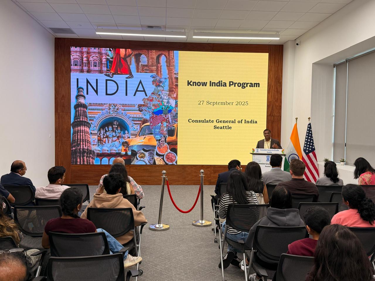  CGI Seattle Hosts “Know India Programme” Session for Young Indian Diaspora ( 27 September 2025, Seattle )