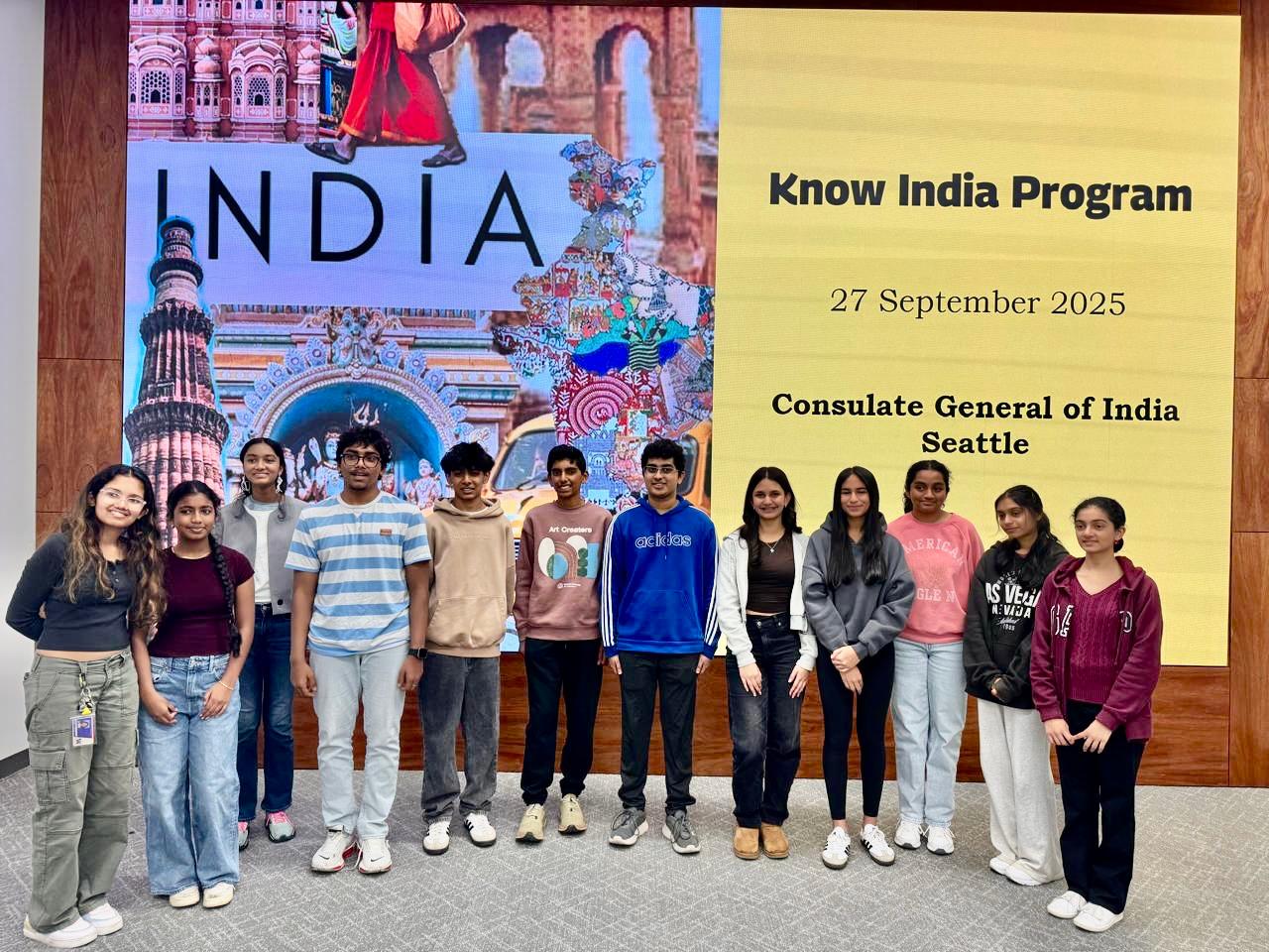  CGI Seattle Hosts “Know India Programme” Session for Young Indian Diaspora ( 27 September 2025, Seattle )