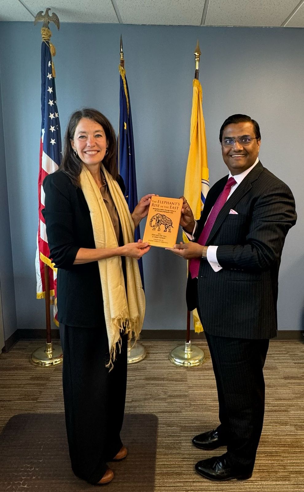  Meeting with Mayor of Anchorage Ms. Suzane LaFrance (14 July, 2025, Anchorage, Alaska)