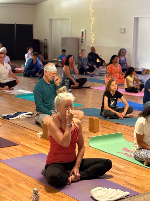  11th International Day of Yoga celebrations at Spokane, Washington (21 June, 2025)