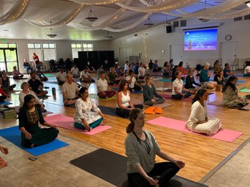  11th International Day of Yoga celebrations at Spokane, Washington (21 June, 2025)