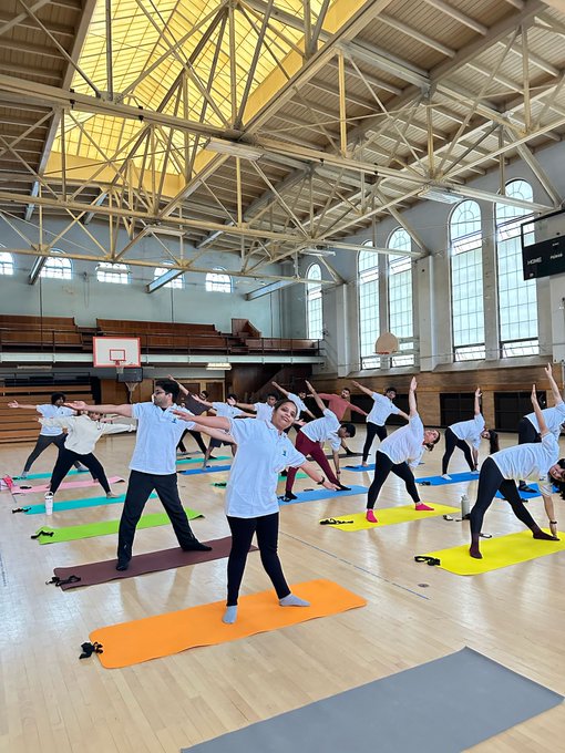  11th International Day of Yoga celebrations at Corvallis, Oregon (21 June, 2025)
