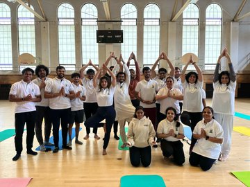  11th International Day of Yoga celebrations at Corvallis, Oregon (21 June, 2025)
