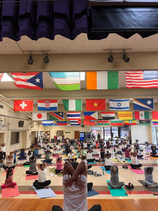  11th International Day of Yoga celebrations at Hillsboro/Beaverton/Portland, Oregon (21 June, 2025)
