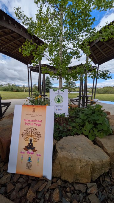  11th International Day of Yoga celebrations at Bozeman, Montana (21 June, 2025)