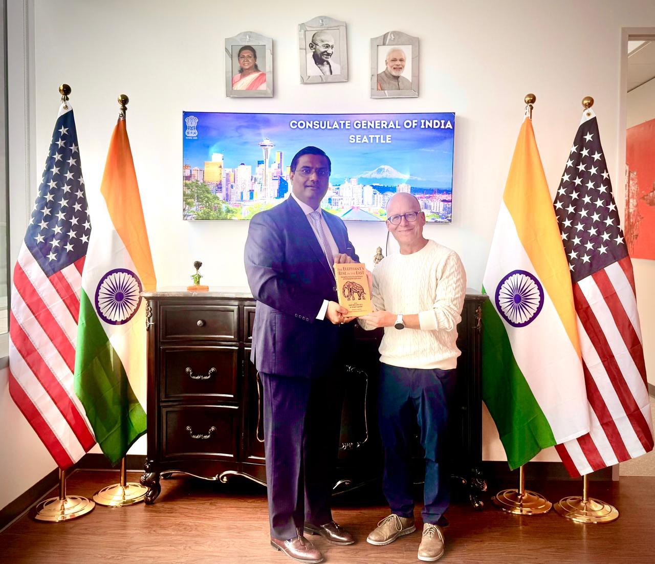  Consulate General of India, Seattle Flags off Montana Student Delegation to India