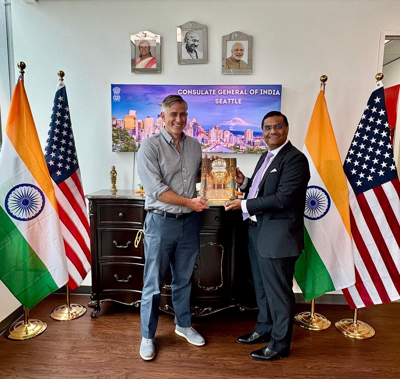  Meeting with US Rep. Michael Baumgartner at Consulate 
(31 July 2025, Seattle)