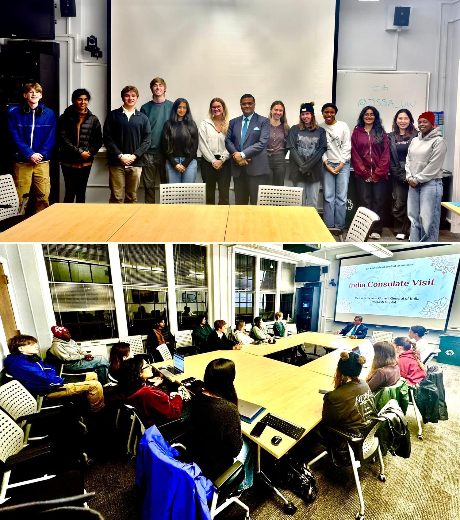  Interactive Session with the students of the Jackson School of International Studies, University of Washington (6 November 2025, UW Seattle Campus)